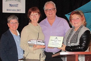 Félicitations à notre bénévole de l’année 2017 : Rachel Ouellette