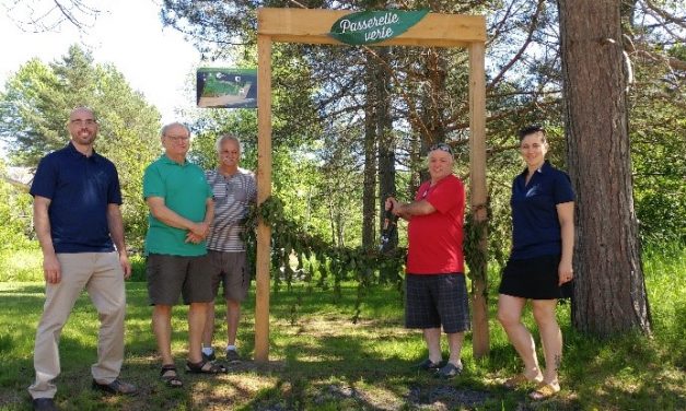 Passerelle verte – un nouveau sentier en milieu urbain