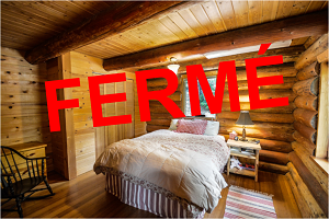 Fermeture hébergement touristique