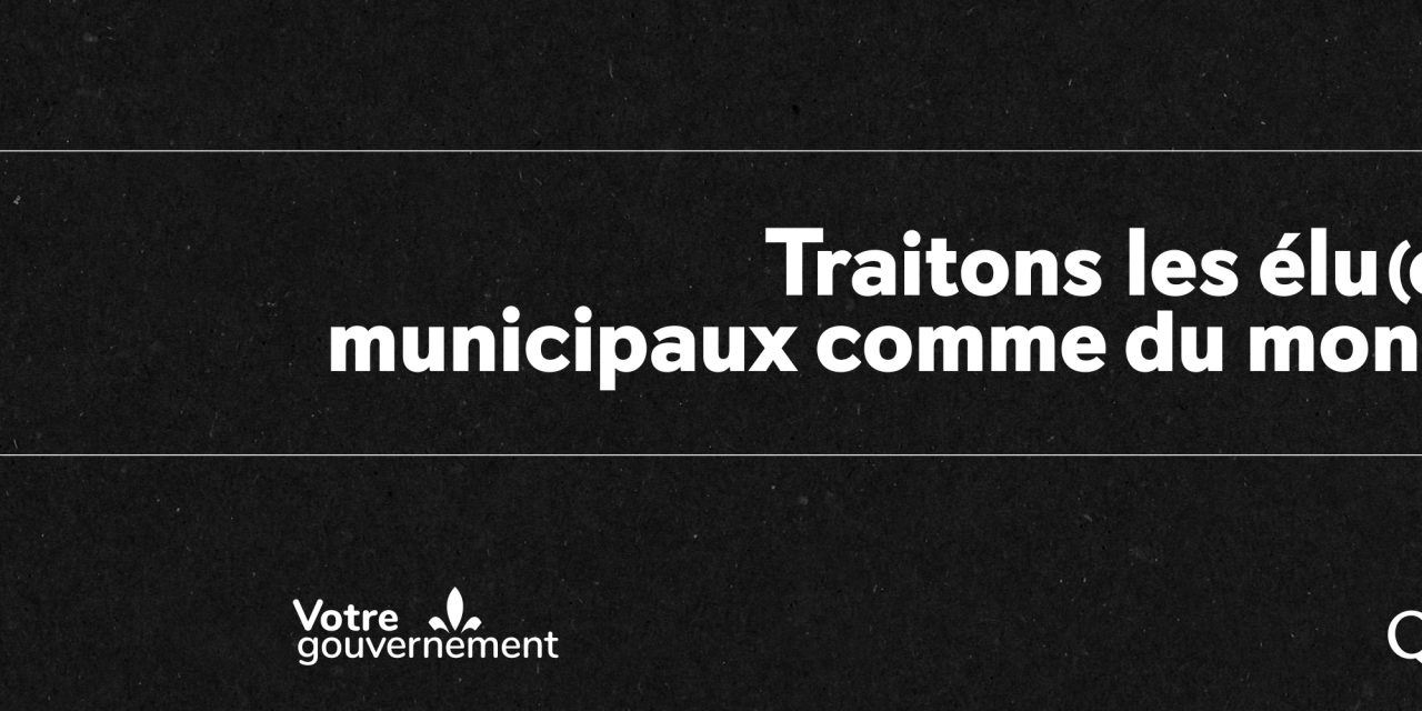 Chaque jour, des élu(e)s et des employé(e)s municipaux reçoivent des insultes et des menaces en ligne.