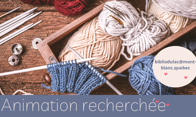 Du talent avec le tricot? Envie de partager vos connaissances ?