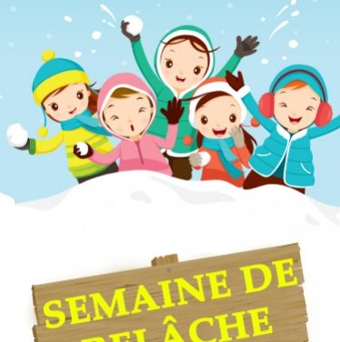 Camp de la semaine de relâche!