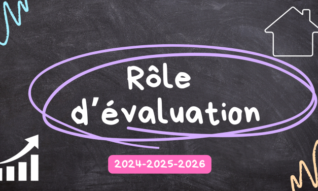 La consultation du nouveau rôle d’évaluation est disponible en ligne !