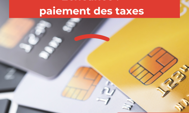 Dernier versement de taxes: le 1er octobre !