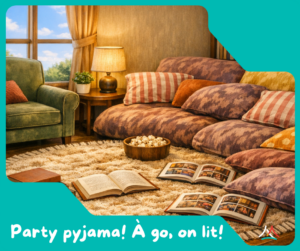 Party pyjama ! À go, on lit !
