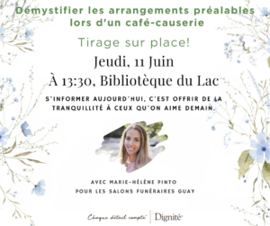 Conférence: démystifier les arrangements préalables