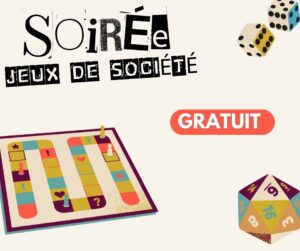 Soirée jeux de société